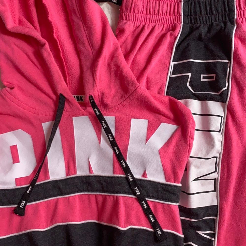 VS/PINK full sweatsuit set